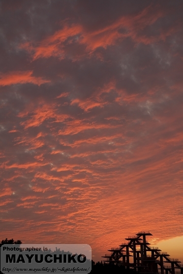 燃える空